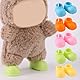 Lyreh 5 Paar Mini Puppenschuhe, Kunststoff Süße Mini-Schuhe Winziges Premium-Modepuppen-Outfit-Zubehör Ersatz Passend für 17cm Puppe (Nicht Im Lieferumfang Enthalten)