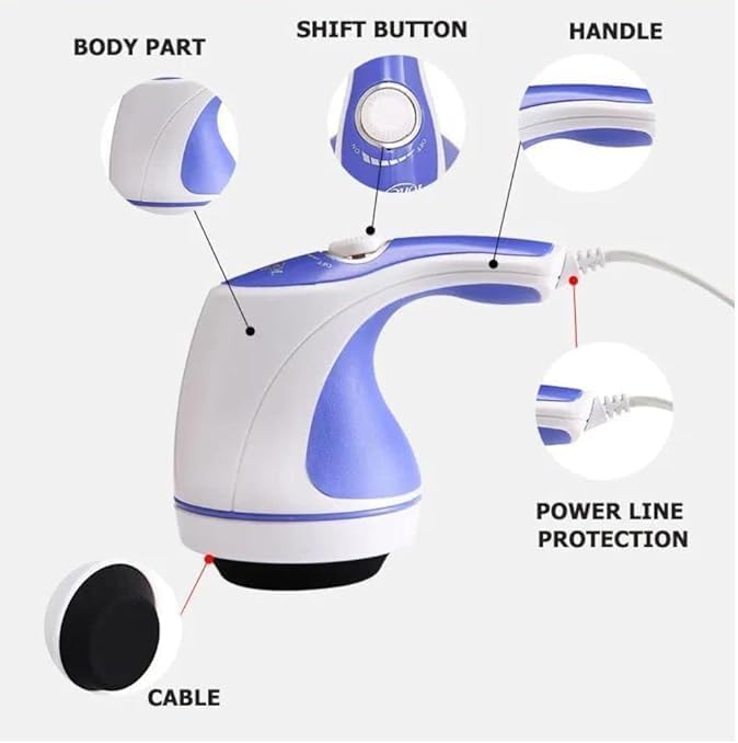 Relax Spin Tone Body Massager Machine | Corded Electric Full Body massager vibration machine for Pain Relief Spin Tone Body Sculpting Device Relax Spin Tone Body Massager Machine | Corded Electric Full Body massager vibration machine for Pain Relief Spin Tone Body Sculpting Device