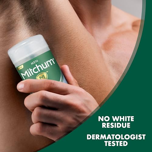 Mitchum B00EO23OKI Men'S Deodorant, Antiperspirant, Triple Odor Defense Gel Stick, 48 Hr Protection, Dermatologist Tested, Alcohol Free thumb #6