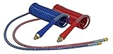 Tectran 17A15-40H Armorflex Hd, Red And Blue Armorcoil Aircoil With Handle, 15 Ft., 48