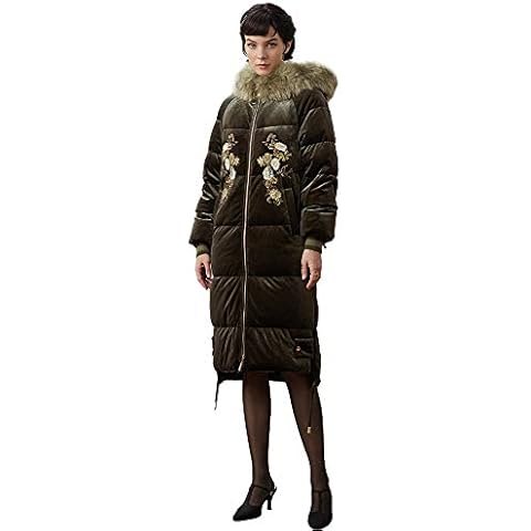 Soft Velvet Warm Shiny Down Jacket Cover