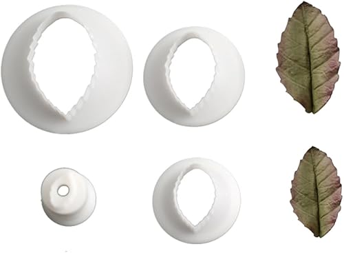 Miniatura 8 de Growtail Juego de 6 moldes de silicona para pasta de goma y pasta de goma para chocolate y azúcar, 6 unidades