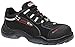 Produktbild ELTEN Sicherheitsschuhe SENEX Pro ESD S3, Damen und Herren, Textil, Kunststoffkappe (leichter als Stahlkappe), leicht, sportlich, Schwarz/Rot, Größe: 42