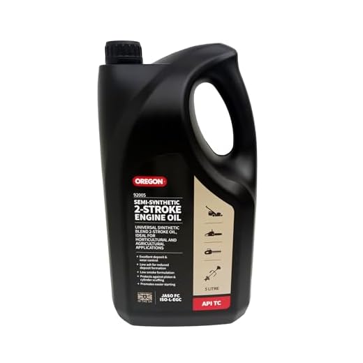 Does a petrol pressure washer need a petrol mix Oregon Semi-Synthetic 2 Stroke Oil 5L
