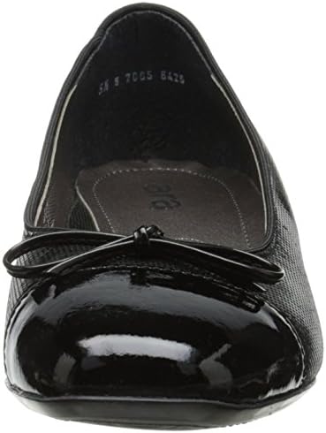 ara Women's Micha Dress Pump, Black Patent/Velour, 11 M US | Image 1