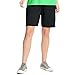 JUST MY SIZE Women's Plus-Size French Terry Bermuda Short, Black, 5X