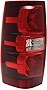 Evan-Fischer Tail Light Assembly Compatible with 2007-2014 Chevrolet Tahoe/Suburban 1500 Driver Side