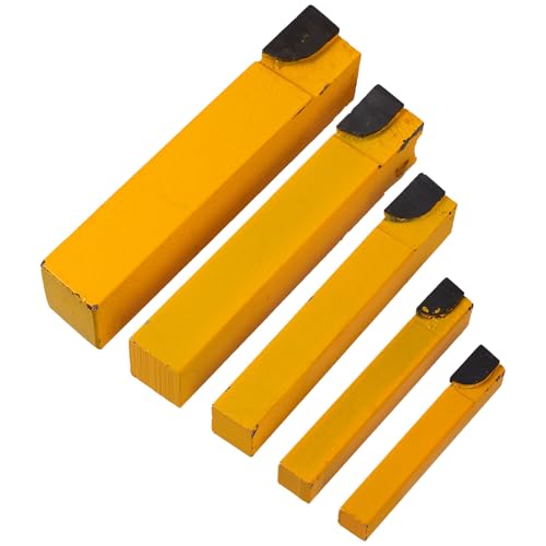 Kit de 5 herramientas de torneado OSALADI en acero tungsteno miniatura 1
