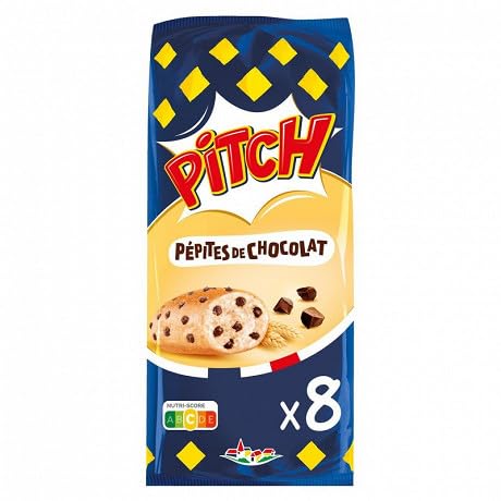 PITCH | Brioche Pépites Chocolat X8 300G | Lot De (3) | livraison offerte