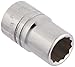 Williams STM-1214 1/2 Drive Shallow Socket, 12 Point, 14mm
