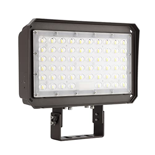 kadision 200W LED Flood Light, Dusk-to-Dawn Photocell, Trunnion Mount by kadision - Used condition - US$55.31
