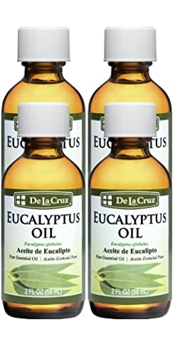 Aceite Esencial Eucalipto De La Cruz 4 Frascos 2 oz miniatura 1