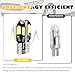Purthog 10PCS T10 Interior Car Lights,5630 8SMD Car T10 LED Bulb with High Brightness as Map/Reading/LED License Plate Light Bulbs,12V Inside Cars Lights Bulb Cars Accessories