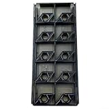 DCMT11T304-PM4225 Hartmetall-Einsatz, 10 Stück, für CNC-Wendeschneidwerkzeug für Endbearbeitung und Endbearbeitung, kompatibel mit Gusseisenbearbeitung, hoch