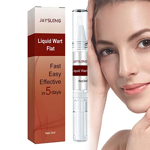 Skin Tag Remover Liquid - Skins Tags Removal Pen - Wipe Off Moles Remover - Wart Removing Pen - Wipe Off Tags and Moles Remover - Natural Non Irritating Liquid Moles Pen