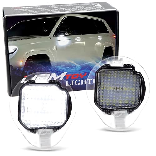 Luces LED blancas para puerta y espejo Jeep Cherokee KL miniatura 1