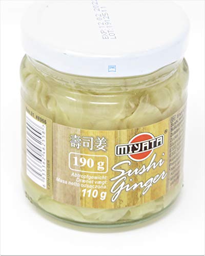 Eingelegter Ingwer für Sushi im Glas 190g - MIYATA Cover