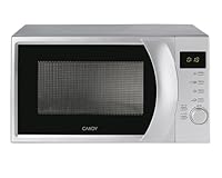 Candy Idea Forno a Microonde con Grill, 20 Litri, 700W, 6 Livelli di Potenza, Funzioni Defrost e Start Express, Child Lock, App hOn, Libera Installazione, 45,2 x 33,5 x 26,2 cm, Argento - CMG2071DS