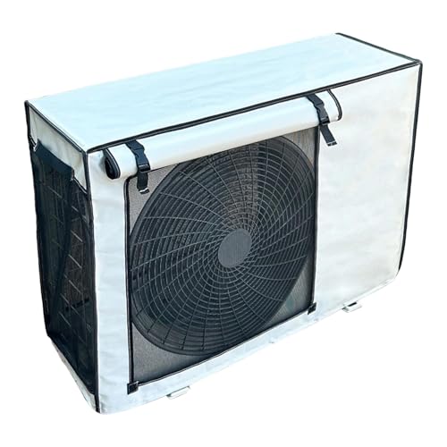 Abdeckung für Klimaanlagen für den Außenbereich, atmungsaktive Abdeckung für Klimaanlagen, Oxford-Laubschutz für Außengerät, Wetterschutz und...