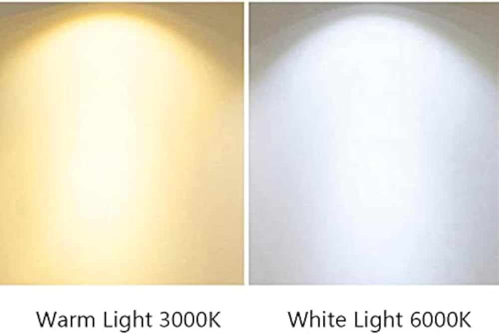 Faretti da soffitto a LED da 3 W, faretti cilindrici da soffitto per Interni, per corridoio, corridoio, Galleria, Cucina, Soggiorno, Camera da Letto (3000 K)