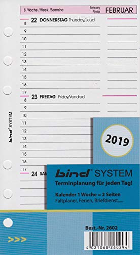 Preisvergleich Produktbild bind B260219 Kalendereinlage