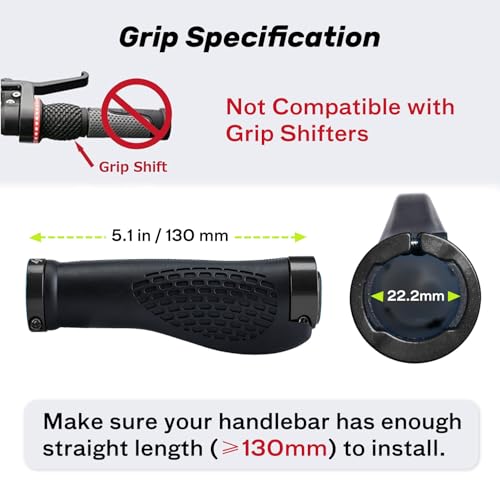 SAPLIZE Wide Palm Support Grips