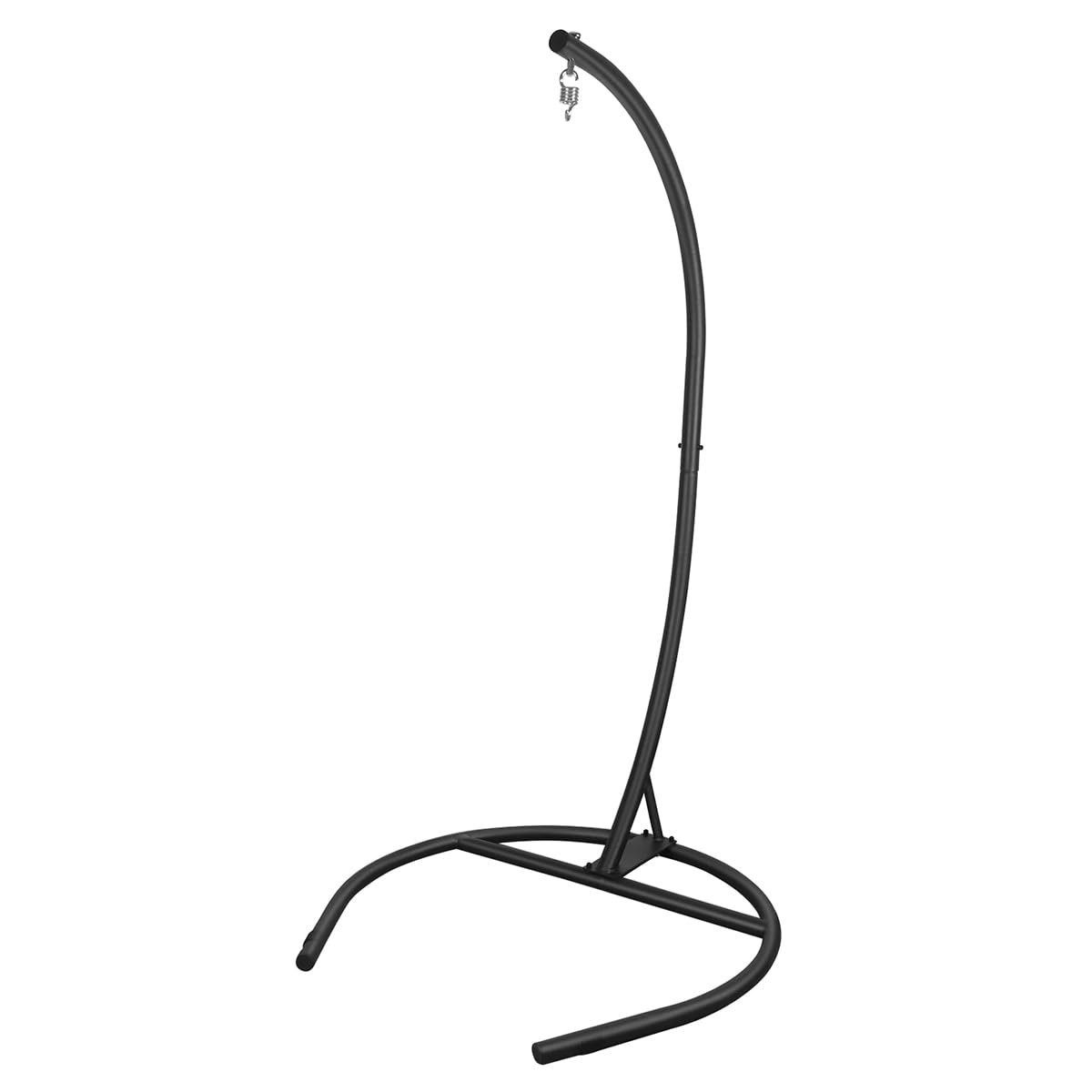 Support de Fauteuil Suspendu, Support Chaise Suspendue, Charge Maximale 150kg, Convient pour Intérieur, Extérieur, Noir