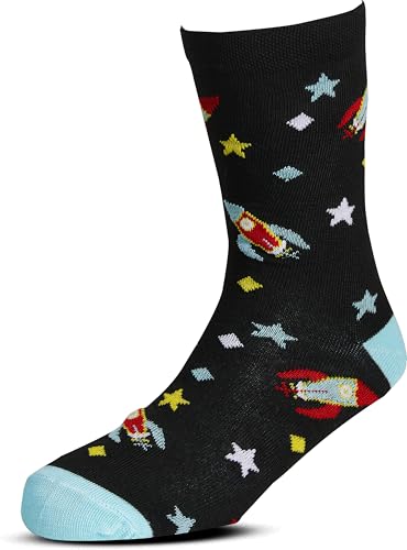 Image of RC. ROYAL CLASS Boys and Girls Cotton Multicolored Printed Socks(Pack of 5 Pairs)