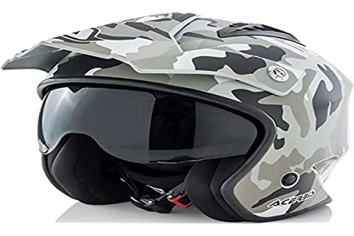 casco Jet aire Camo/Brown S