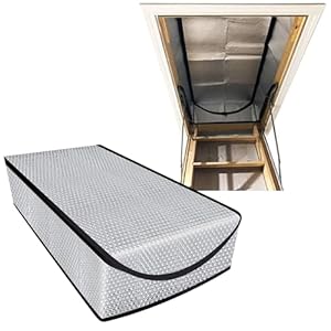 Storystore Dachbodentreppen Isolierabdeckung 63,5x137,2x27,9cm