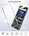 TopACE for BlackBerry KEY2 LE Case, TPU Rubber Gel Shock-Absorption Bumper Anti-Scratch Transparent Silicone Cover Only for BlackBerry KEY2 LE [NOT for BlackBerry KEY2] (Clear)