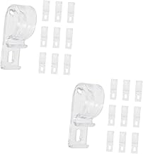 OSALADI Gancho De Cortina De Rolo 20 Peças Ganchos Decorativos Cordão Ou Corrente Peças De Persiana De Rolo Gancho Cego Cabides De Cortina Clipes Ganchos Decorativos Clipe De