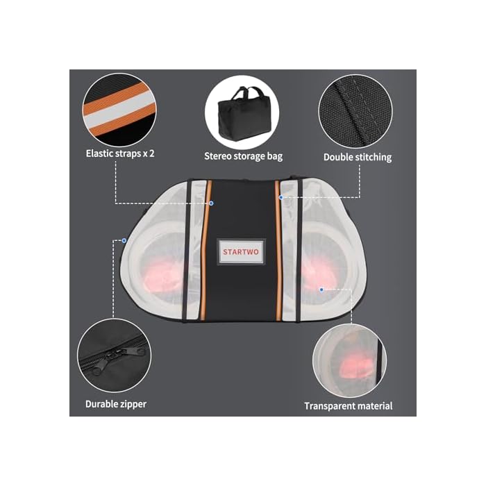 STARTWO Bike Cover for Transport On Rack - Image 6