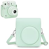 ❤NUEVA TENDENCIA: la última funda fujifilm mini 12. Está disponible en una variedad de colores, y el color interior está especialmente diseñado para ser el mismo que el exterior de cuero PU. Aspecto simple y popular, también perfecto para regalos de Navidad, regalos de Año Nuevo, cumpleaños de niños, Halloween, Acción de Gracias, regalos de San Valentín, etc