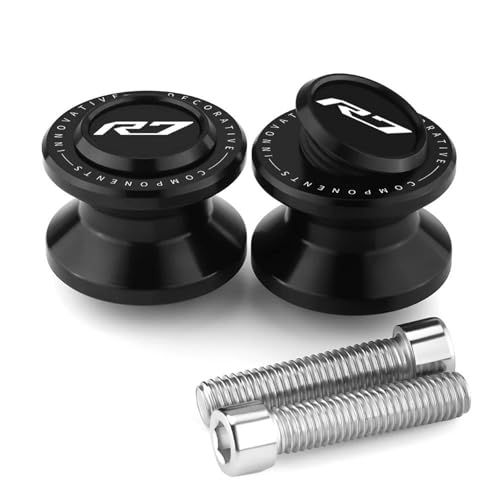 Deslizador de basculante M6 compatible con Yamaha YZF-R7 modelos 2022 y 2023 con tornillo 6mm 5