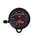 Qiilu Contachilometri Moto, Universale 12V Contachilometri Motociclo Contachilometri Tachimetro Indicatore di Segnale Doppio Display Digitale KM/H Metallo