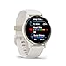 Garmin Vivoactive 5 Health and Fitness GPS Smartwatch for Men and Women with Cream Gold Aluminum Bezel, Ivory Case Silicone Band, 1.2” AMOLED Touchscreen Display, 11 Days Battery Life (Bundle)