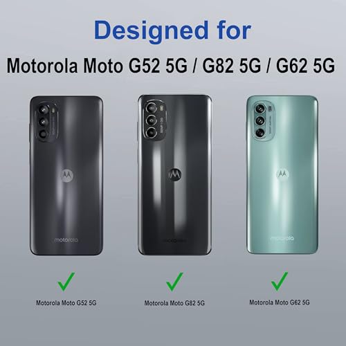 Image of Zapcase Back Case Cover for Moto G52 5G | Compatible for Moto G52 5G Back Cover | Case Cover with Camera Protection | (TPU + PC | Translucent Black)