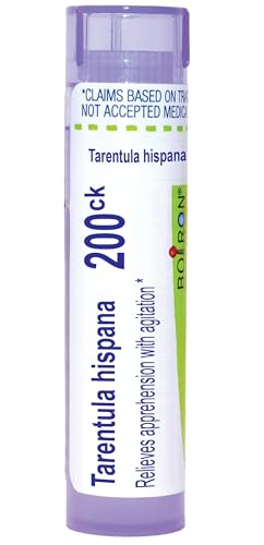 Boiron Tarentula Hispana 200Ck for Apprehension with Agitation - 80 Pellets - image 1