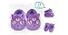 Sailor Moon Purple Cat Plush Slipper