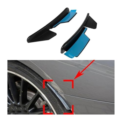 Arcos de rueda traseros para CLA C117, lips aerodinámicos de parachoques 3