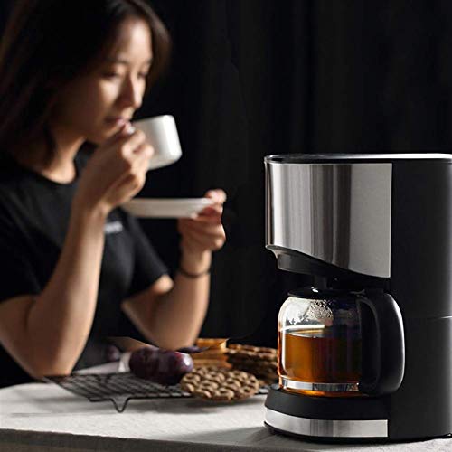 KJFSTJHMM Haushaltsfilter-Kaffeemaschine, EIN-Knopffilter automatische Kaffeemaschine, Tropffilter-Kaffeemaschine, um… – Bild 3