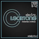 Cleartone Electric Strings 9-42 - Long Lasting, Premium Tone, No Feel Coating
