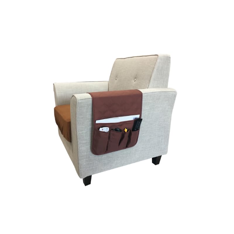Tasche Da Letto Appendibili Organizer Portaoggetti Con Ganci - Bianco, 33x12x11 Cm, Per Letto, Scrivania E Cucina - 2