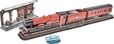 Encuentra uno de los lugares icónicos de la saga Harry Potter, el Hogwarts Express, su muelle 93/4 y el coche volador