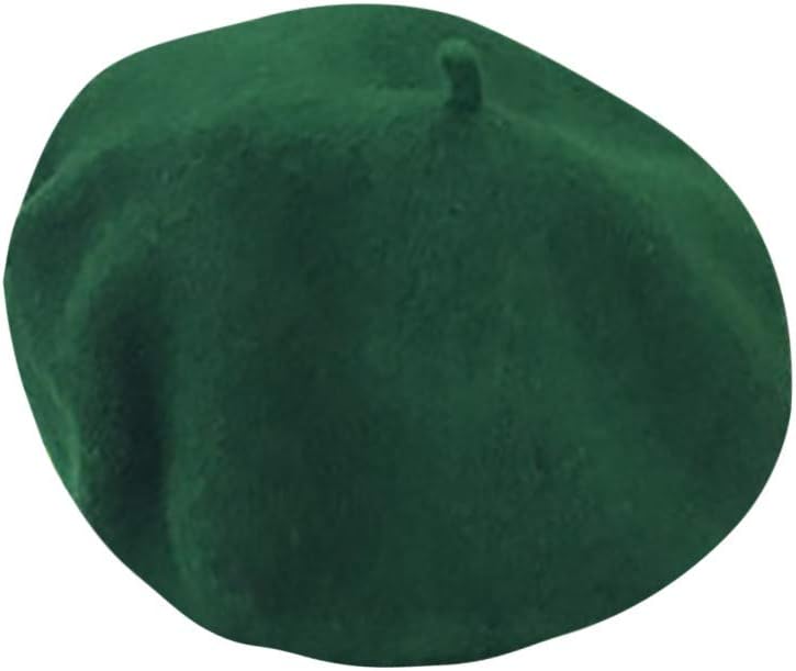 TomppyToddler Baby Girl Berets Hat Classic French Wool Beanie Cap Kids Girl Solid Warm Hat