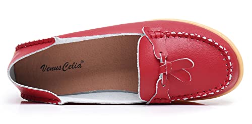 Image of VenusCelia Women's Decoration Comfy Walking Flat Loafer