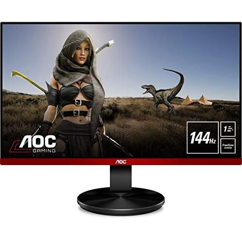 AOC Gaming G2790VXA - 27 Zoll FHD Monitor, 144 Hz, 1ms, FreeSync Premium (1920x1080, HDMI, DisplayPort) schwarz/rot