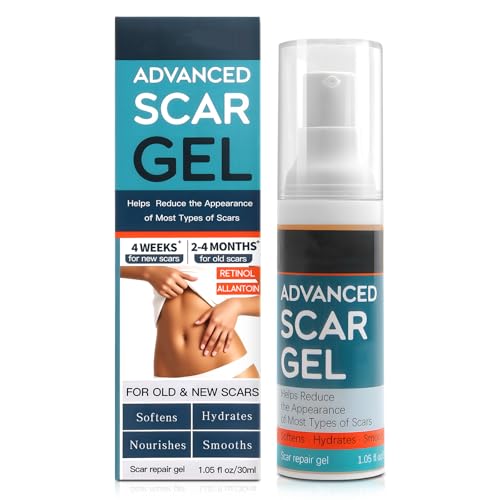 Silicone Scar Gel, Helps Improve Size, Color & Texture of