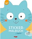  Kreativ Kids – Sticker-Malbuch Tiere